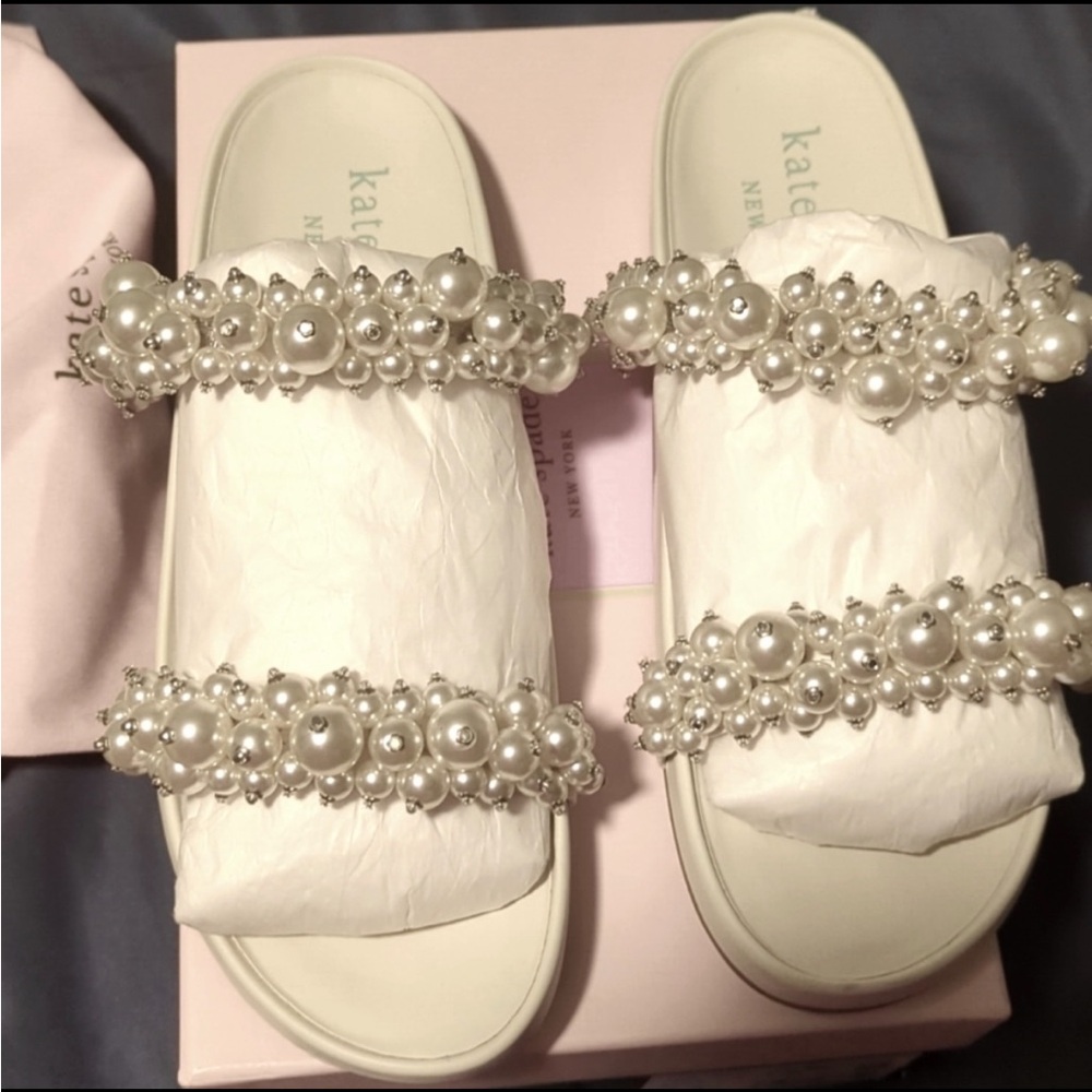 Kate Spade Pearl Sandals